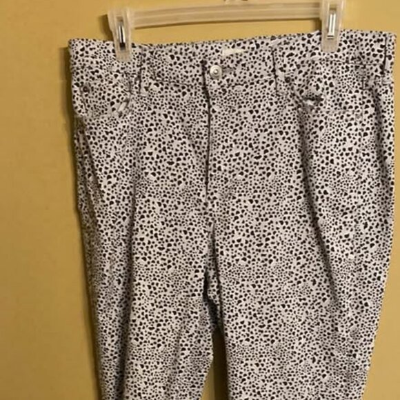 Ella Moss Grey Spotted Jeans - Picture 1 of 2